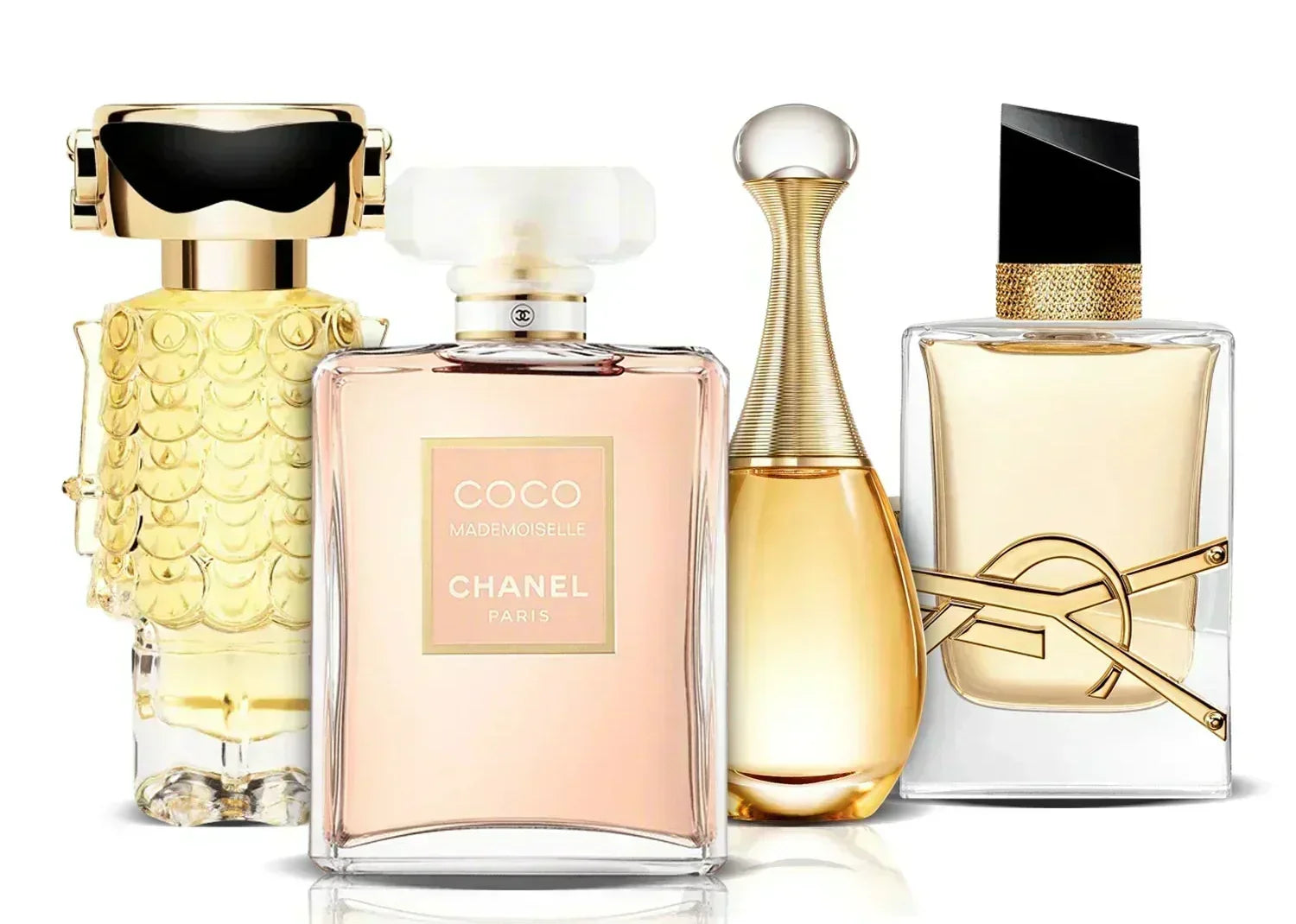 Комплект от 4 парфюма | Fame, Coco Mademoiselle, J'adore и Libre (100 ml)